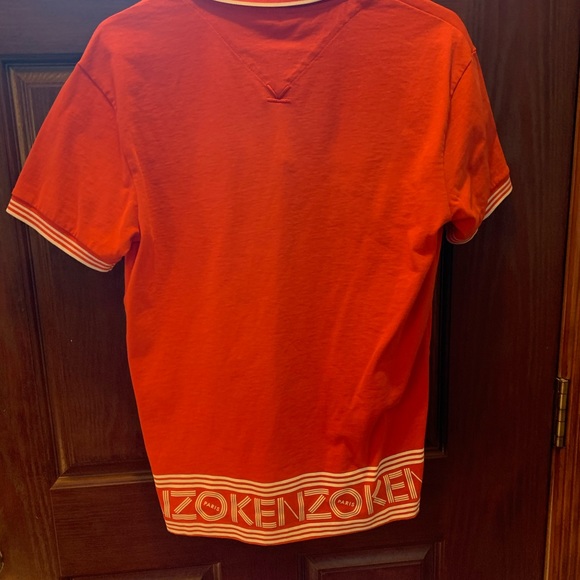 Kenzo orange collared shirt - Picture 3 of 4